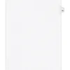 Avery Legal Pre-Printed Paper Dividers, Side Tab #28, White, Style, Letter Size, 25/Pack (01028) Clearance