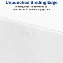 Avery Legal Pre-Printed Paper Dividers, Side Tab EXHIBIT G, White, Style, Letter Size, 25/Pack (01377) Clearance