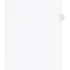 Avery Legal Pre-Printed Paper Dividers, Side Tab #6, White, Style, Letter Size, 25/Pack (11916) Hot