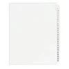 Avery Legal Pre-Printed Paper Divider Collated Set, 1-25 Tabs, White, Style, Letter Size (01330) Sale