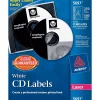 Avery Matte Laser CD/DVD Labels, White, 250/Pack (AVE5697)* Shipping Labels