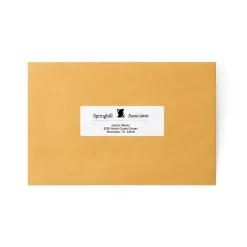 Avery Pin-Fed Address Labels, White, 1-7/16" x 4", White, 5,000 Labels/Pack (4014)* Address Labels