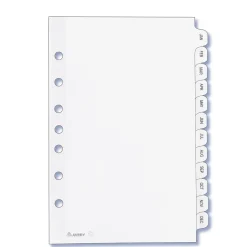 Avery Pre-Printed Mini Paper Dividers, Jan-Dec Tabs, White (11315) Outlet