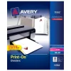 Avery Print-On Paper Dividers, 8 Tabs, White, 5 Sets/Pack (11552) Clearance