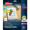 Avery Print-to-the-Edge Color Laser Shipping Labels, 3" x 3-3/4", White, 150 Labels/Pack (6874)* Shipping Labels