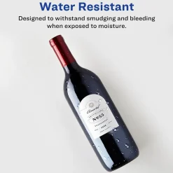 Avery Print-to-the-Edge Laser Arched Labels, 3-1/2