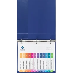 Avery Ready Index Table of Contents Pre-Printed Monthly Paper Divider, Jan-Dec, Multicolor, 6 Sets (11830) Clearance