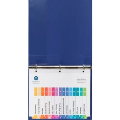 Avery Ready Index Table of Contents Paper Dividers, 1-15 Tabs, Multicolor, 6 Sets/Pack (11197) Best