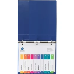 Avery Ready Index Table of Contents Paper Dividers, 1-10 Tabs, Multicolor, 24 Sets/Box (11169) Outlet