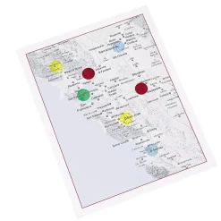 Avery See-Through Hand Written Color Coding Labels, 3/4