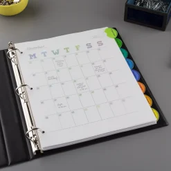 Avery Style Edge Insertable Plastic Dividers, 8 Tab, Multicolor (11201) Outlet