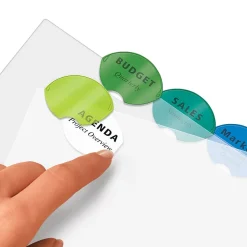 Avery Style Edge Insertable Plastic Dividers, 8 Tab, Multicolor (11201) Outlet