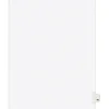 Avery Style Pre-Printed Divider, #49-Tab, White, 25/Pack (01049) Discount