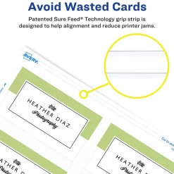 Outlet Sure Feed Business Cards, 2