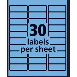 Avery Sure Feed Laser Address Labels, 1