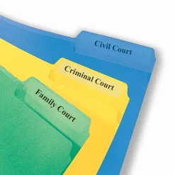 Avery Sure Feed Laser/Inkjet File Folder Labels, 2/3