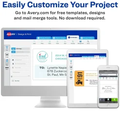 Avery TrueBlock Laser Shipping Labels, 2