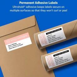 Avery TrueBlock Laser Shipping Labels, 2-1/2