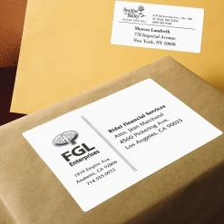 Avery TrueBlock Laser Shipping Labels, 3-1/2