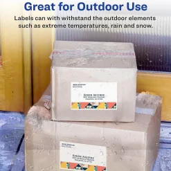 Avery Waterproof Laser Shipping Labels, 5-1/2