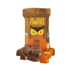 Chocolate<Awake Changemaker Bite Caramel Milk Chocolate, 24 oz., 50 Pieces/Box (00453U)