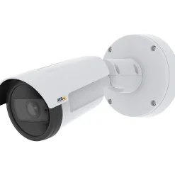 Security Cameras & Systems<Axis Communications 01997-001 P1455-LE Wired Network Camera with Night Vision, White