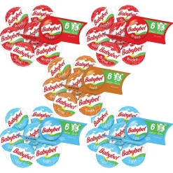 Fresh Groceries<Babybel Mini Variety Cheese, 4.5 oz., 5/Pack (600-00234)