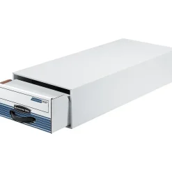 Bankers Box® Bankers Box Stor/Drawer File Storage Drawer, Check Size, White/Blue (00302)