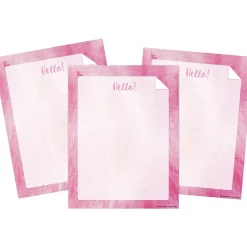 Hot 8.5" x 11" Tie-Dye Pink Computer Paper Pack, 150 Sheets/Set (4344) Classroom Paper