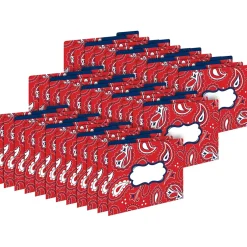 Barker Creek Bandana Letter-Size File Folders, 36/Set (BC3916) Best