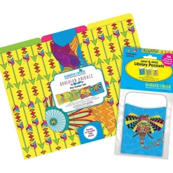 Barker Creek Bohemian Animals File Folder, 1/3-Cut Tab, Letter Size, Assorted, 42/Set (4408) Online