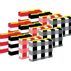 Barker Creek Buffalo Plaid & Wide Stripes File Folder, 1/3-Cut Tab, Letter Size, Assorted, 36/Set (4397) Discount