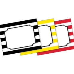 Barker Creek Buffalo Plaid & Wide Stripes File Folder, 1/3-Cut Tab, Letter Size, Assorted, 107/Set (142) Discount