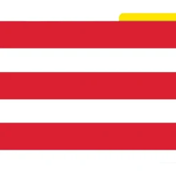 Barker Creek Buffalo Plaid & Wide Stripes Fashion File Folders, 3-Tab, Letter Size, Assorted, 12/Pack (BC1341) Hot