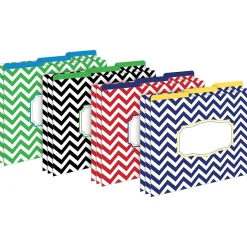 Barker Creek Chevron Nautical Office/Classroom Set, 109 Pieces/Set (BC6004) Clearance