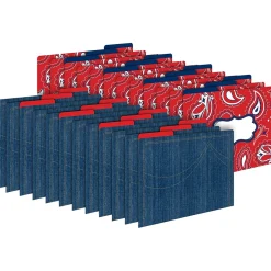 Barker Creek File Folder Set, 1/3-Cut Tab, Letter Size, Western, 24/Set (4136) Best