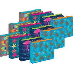 Barker Creek File Folder Set, 1/3-Cut Tab, Letter Size, Kai Ola, 36/Set (4383) Best