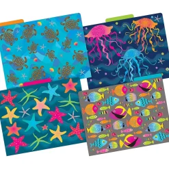 Barker Creek File Folder Set, 1/3-Cut Tab, Letter Size, Kai Ola, 36/Set (4383) Best