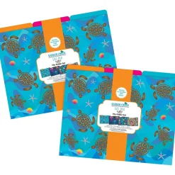 Barker Creek File Folder Set, 1/3-Cut Tab, Letter Size, Kai Ola, 24/Set (4382) Hot