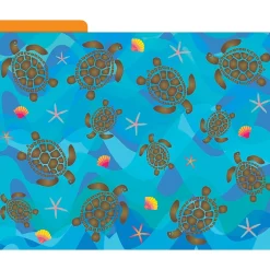 Barker Creek File Folder Set, 1/3-Cut Tab, Letter Size, Kai Ola, 12/Pack (2006)