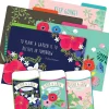 Barker Creek Folder & Pocket Set, 1/3-Cut Tab, Letter Size, Petals & Prickles, 42/Set (4418) Clearance