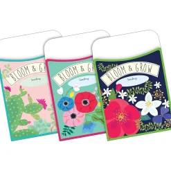 Barker Creek Folder & Pocket Set, 1/3-Cut Tab, Letter Size, Petals & Prickles, 42/Set (4418) Clearance