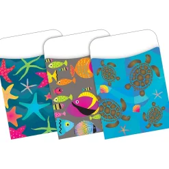 Barker Creek Folder & Pocket Set, 1/3-Cut Tab, Letter Size, Kai Ola, 42/Set (4420) Sale