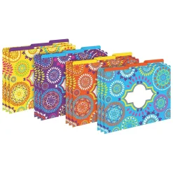 Barker Creek Get Organized Moroccan File Folder Kit, Assorted Colors, 107/Set (BC0115) Discount