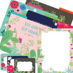 Barker Creek Get Organized File Folder Set, 1/3-Cut Tab, Letter Size, Prickles, 107/Set (144) Outlet