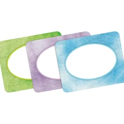 Barker Creek Get Organized File Folder Set, 1/3-Cut Tab, Letter Size, Tie-Dye & Ombré, 107/Set (134) New