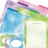 Barker Creek Get Organized File Folder, 1/3-Cut Tab, Letter Size, Tie-Dye & Ombré, 107/Set (132) Online
