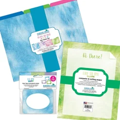 Barker Creek Get Organized File Folder, 1/3-Cut Tab, Letter Size, Tie-Dye & Ombré, 107/Set (132) Online