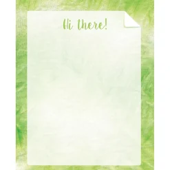 Barker Creek Lime Ombré File Folder, 1/3-Cut Tab, Letter Size, Assorted, 107/Set (156) New