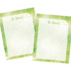 Clearance Lime Tie-Dye Computer Paper Pack, 100 Sheets/Set (4339) Classroom Paper